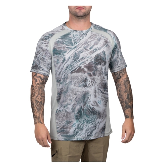 Maglietta mimetica Realtree APX per ragazzi, protezione UPF 30 contro gli odori - Italia
